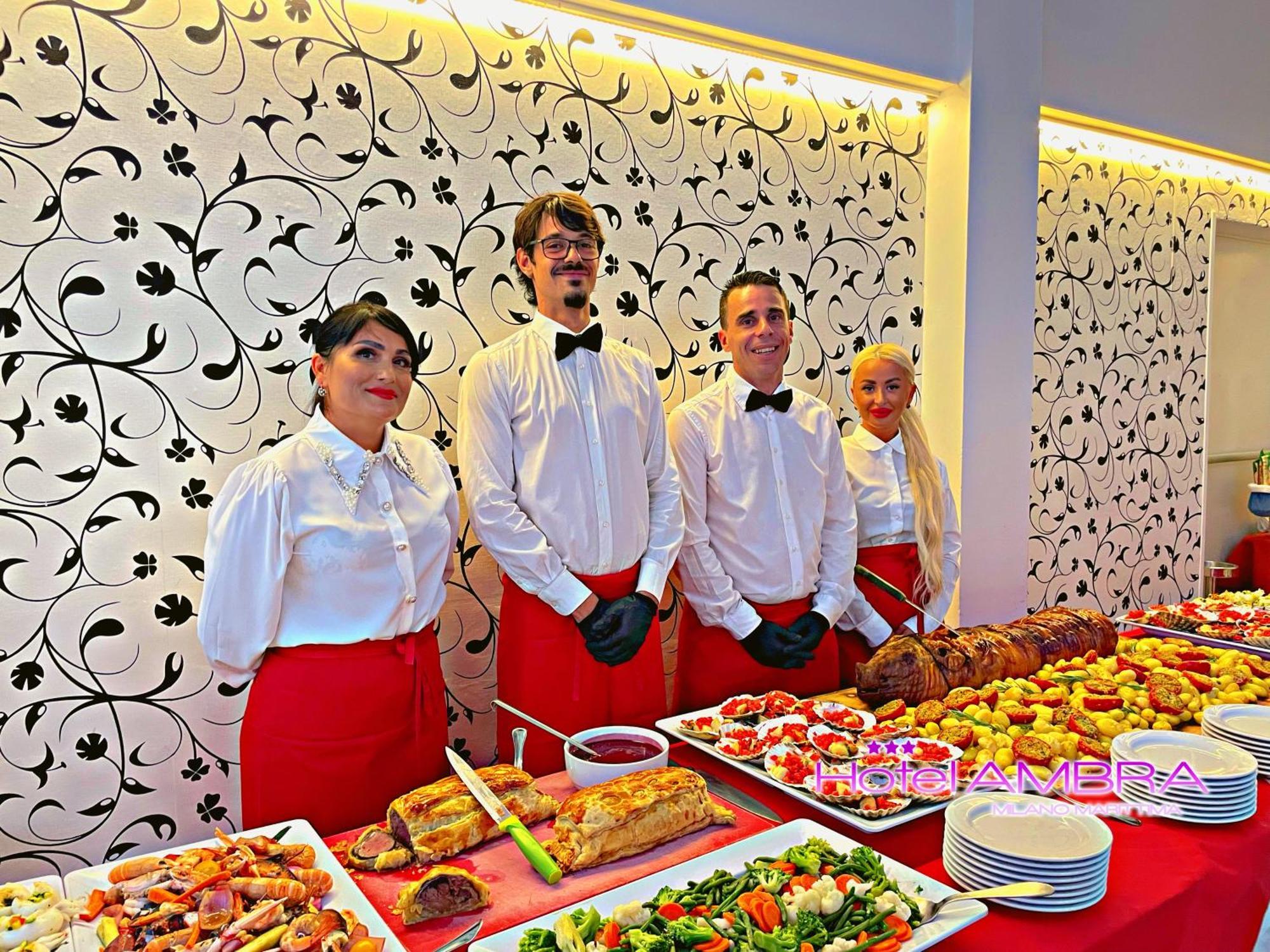 Hotel Ambra Милано Мартима Екстериор снимка